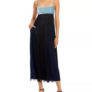 Rebecca Taylor | Silk Fringe Slip Dress